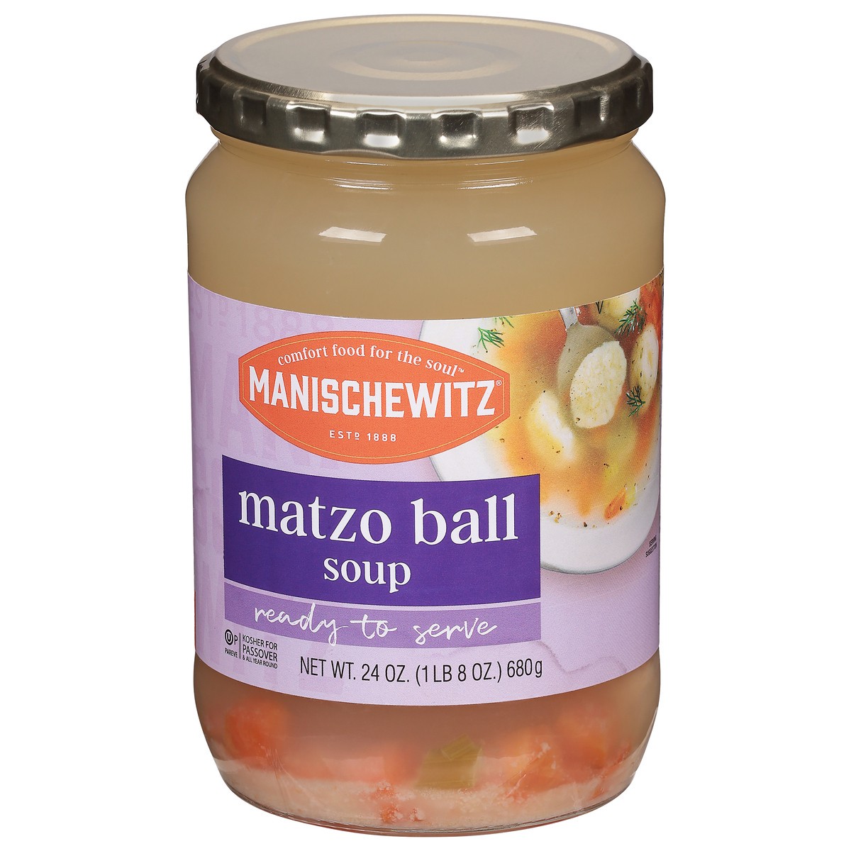 slide 4 of 12, Manischewitz Matzo Ball Soup 24 oz, 24 oz