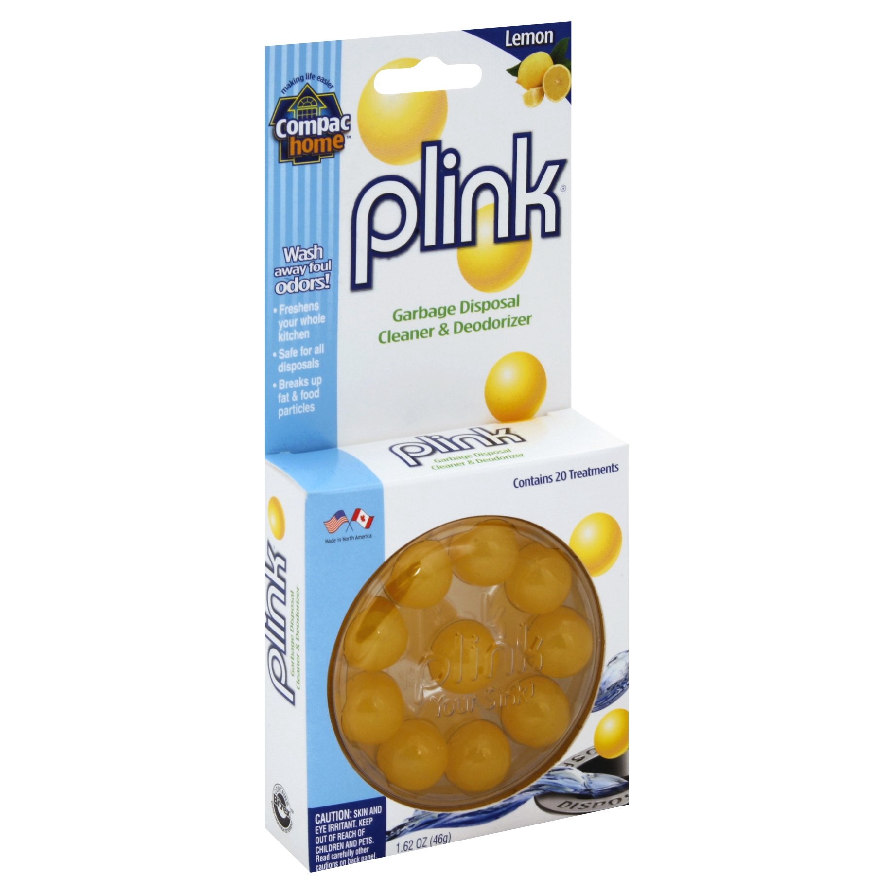 slide 1 of 4, Plink Garbage Disposal Cleaner & Deodorizer 20 ea, 20 ct