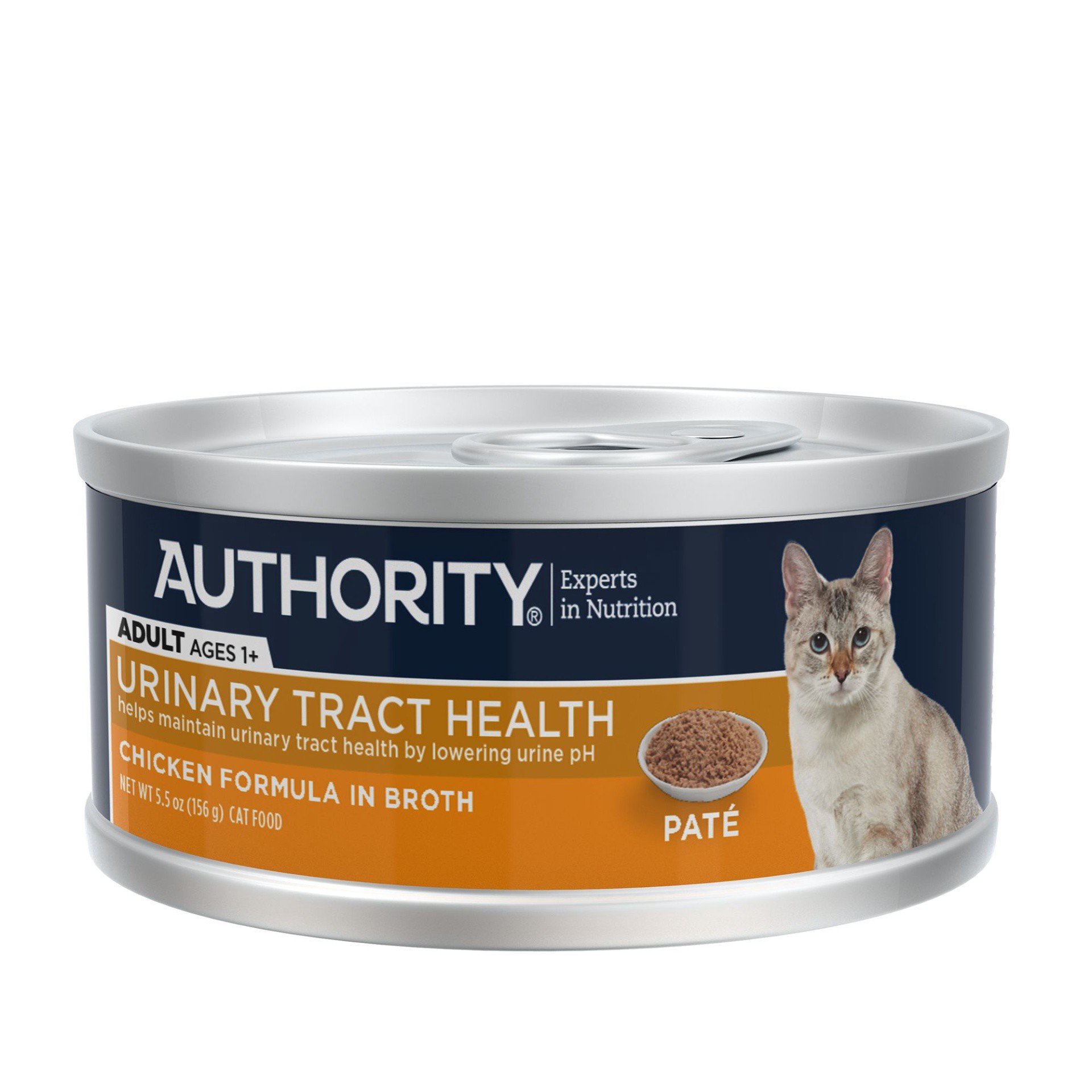 slide 1 of 1, Authority Urinary Tract Health Cat Wet Food - 3 Oz, Pate, 5.5 oz