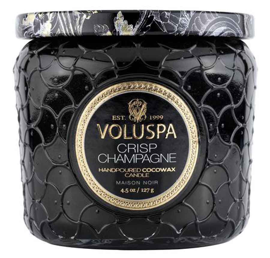 slide 1 of 1, Voluspa Crisp Champagne Petite Jar Candle, 4.5 oz
