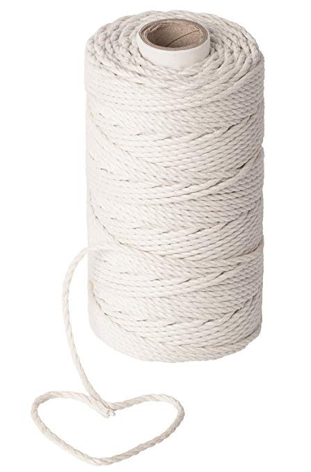 slide 1 of 1, Solid Gear Cotton Twine, 420 ft