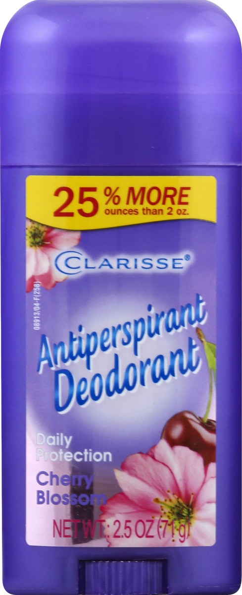 slide 3 of 6, Clarisse Antiperspirant 2.5 oz, 2.5 oz