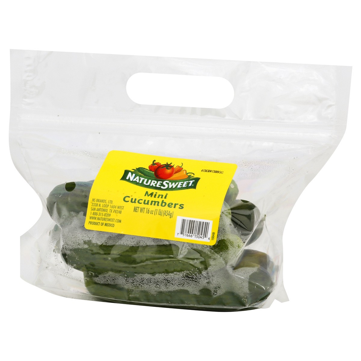 slide 3 of 9, NatureSweet Produce Mini Cucumbers, 12 oz
