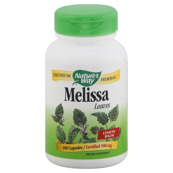 slide 1 of 1, Nature's Way Melissa Leaves Capsules, 100 ct