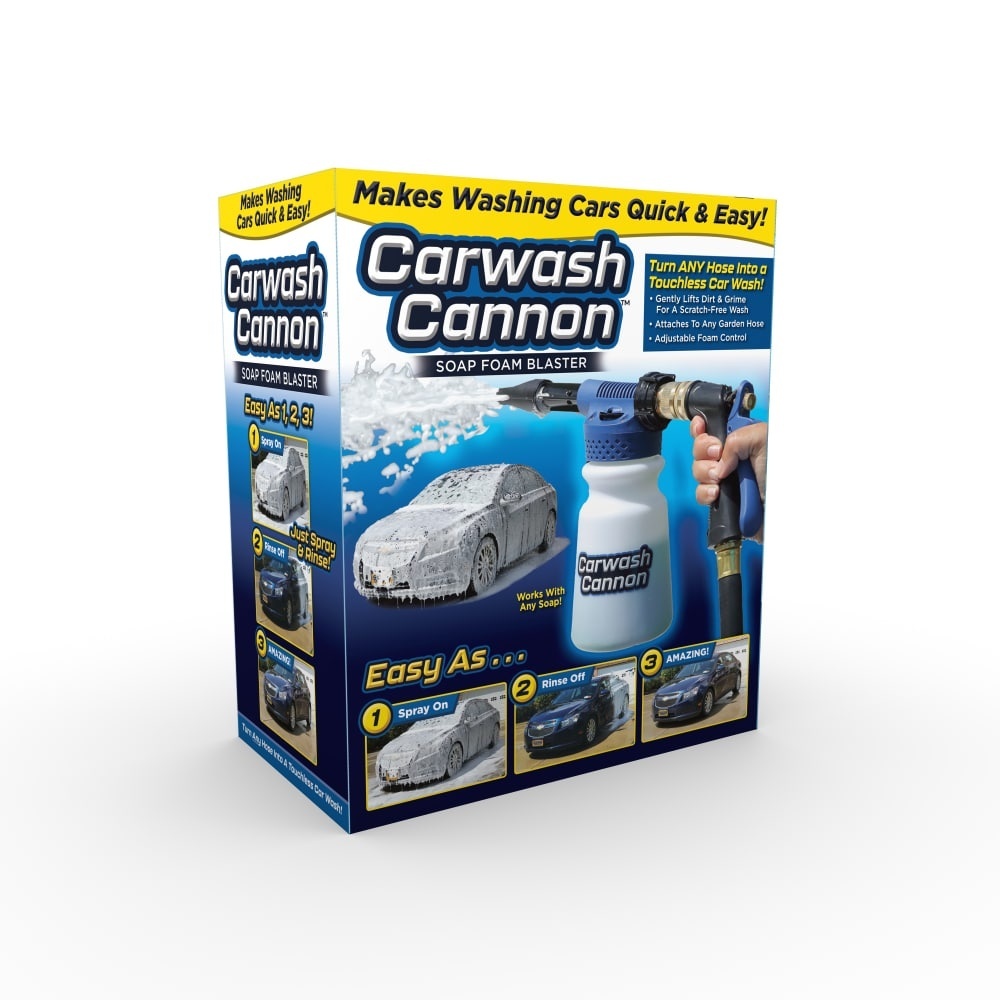 slide 1 of 1, As Seen on TV Carwash Cannon Soap Foam Blaster, 1 ct