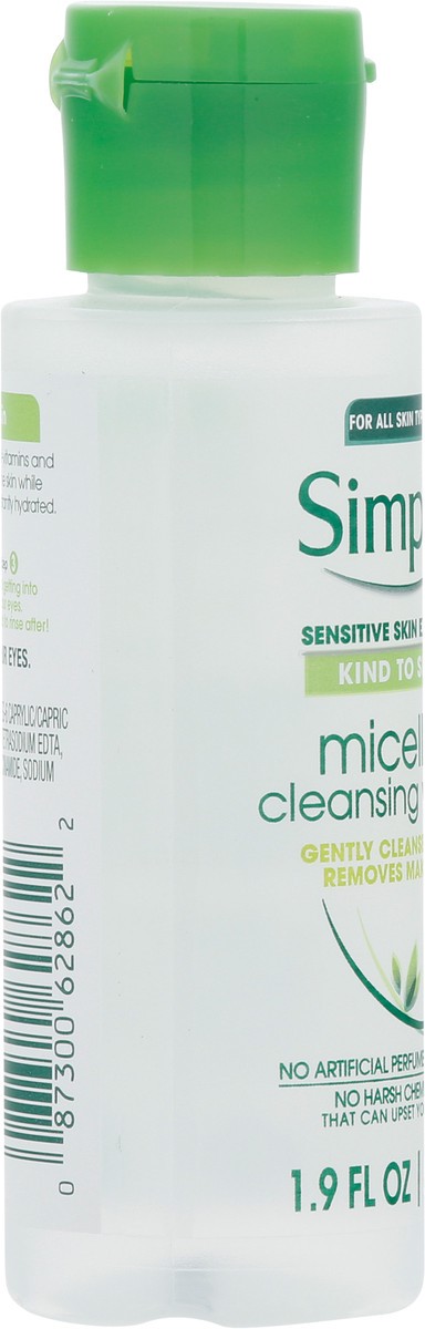 slide 7 of 10, Simple Micellar Cleansing Water 1.9 fl oz, 1.90 fl oz