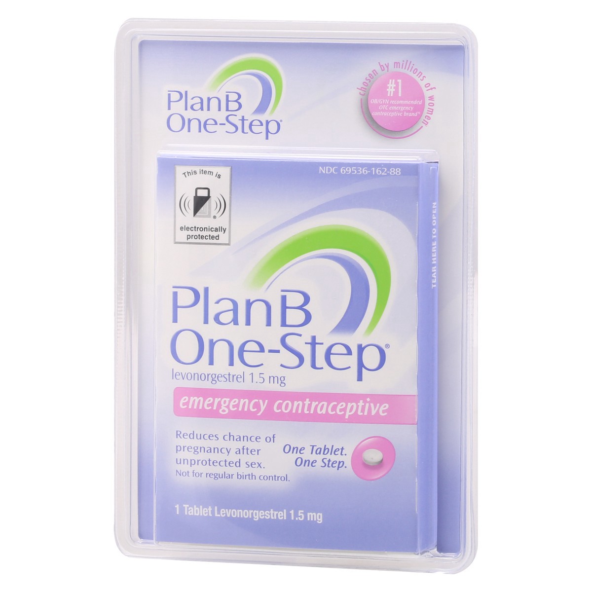 slide 7 of 9, Plan B One Step Emergency Contraceptive 1 ea, 1.5 mg