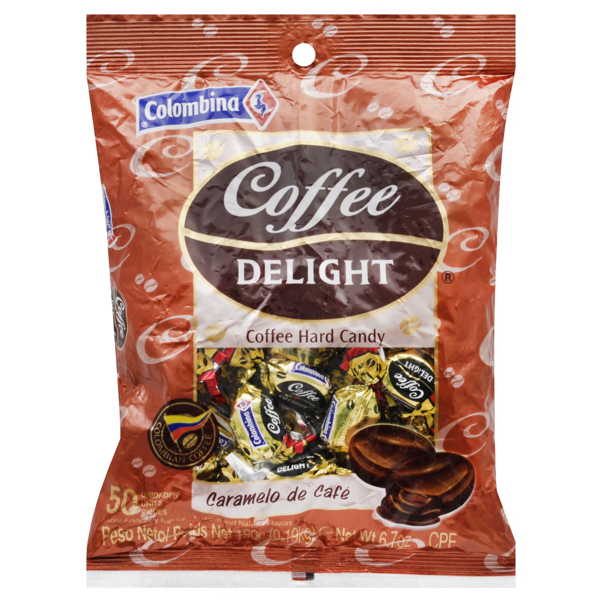 slide 3 of 3, Coffee Delight Hard Candy 50 ea, 50 ct