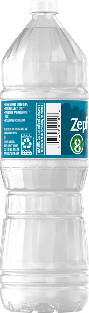 slide 7 of 9, ZEPHYRHILLS Brand 100% Natural Spring Water- 50.7 oz, 50.7 oz
