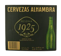 Blank Alhambra Beer Bottle