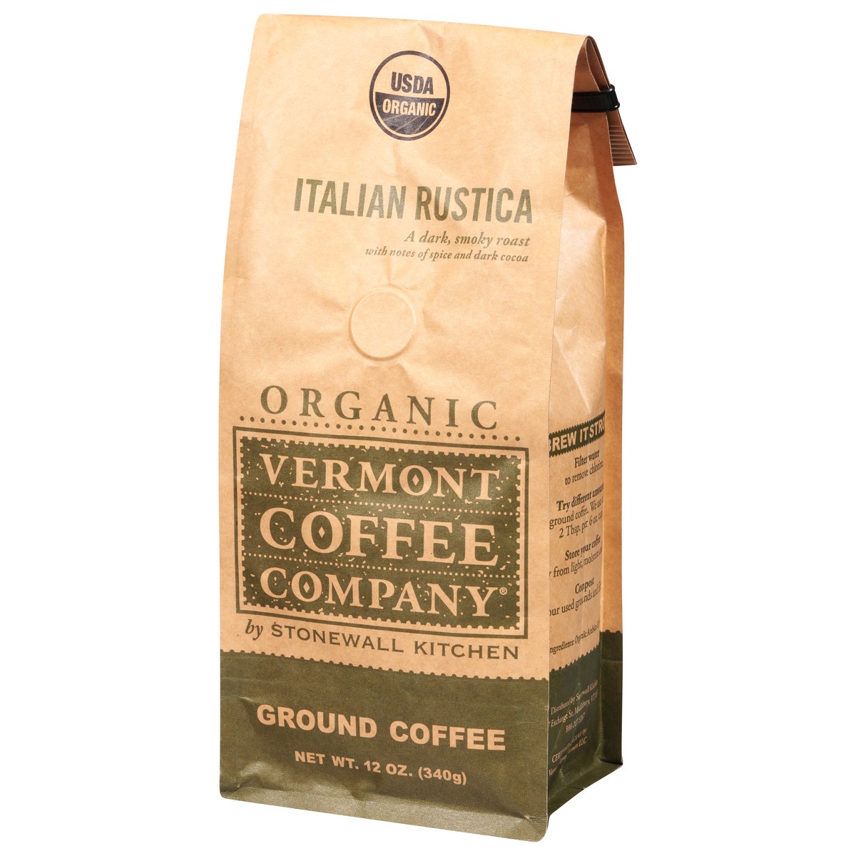 slide 2 of 4, Vermont Org Italn Rustc Grnd Coffee, 12 oz