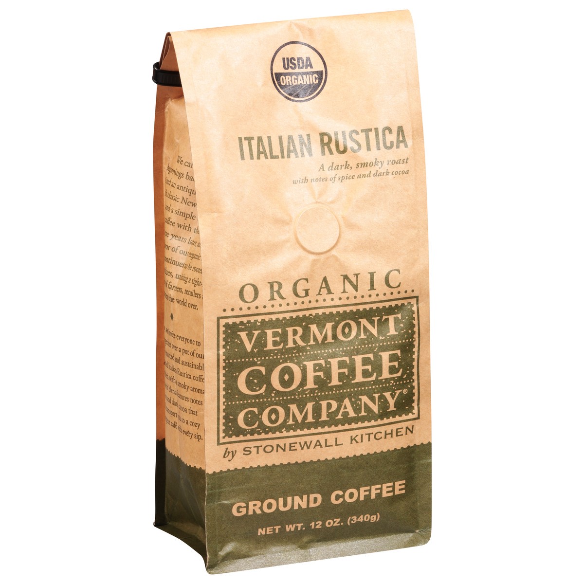 slide 4 of 4, Vermont Org Italn Rustc Grnd Coffee, 12 oz