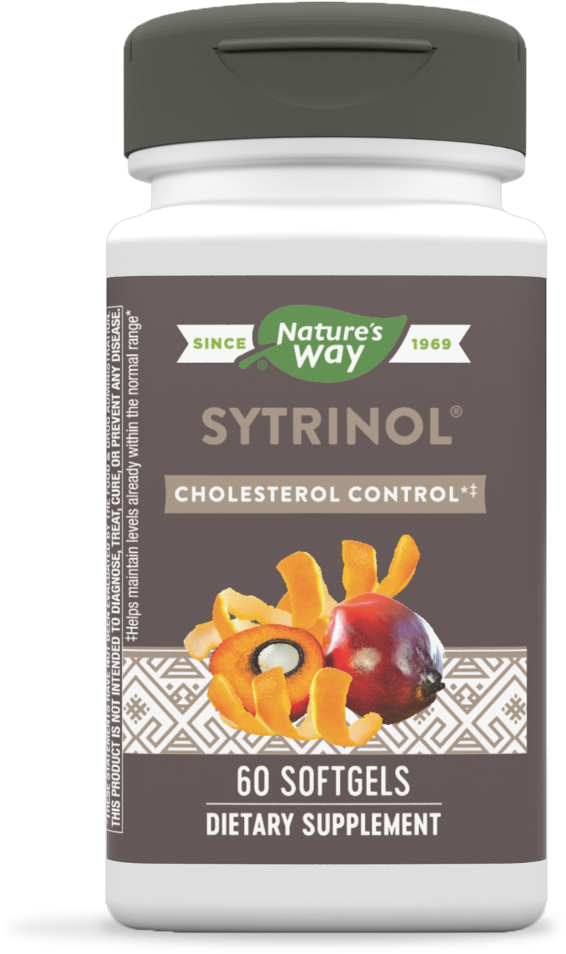 slide 1 of 4, Nature's Way Sytrinol Cholesterol Control; Premium Blend; 60 Softgels, 60 ct