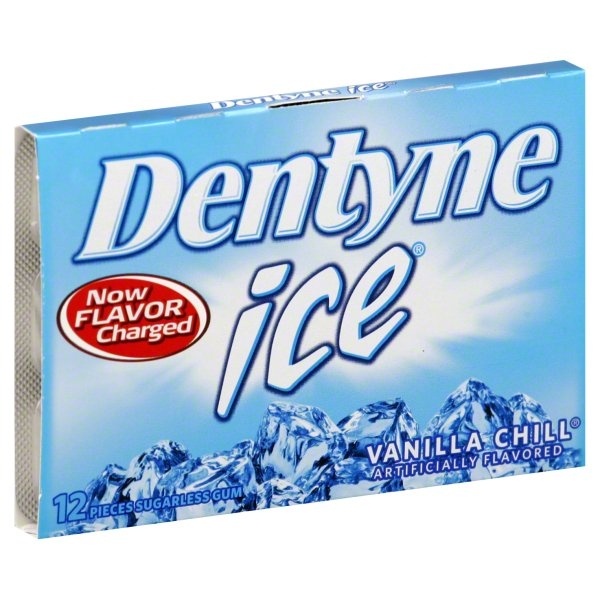 slide 1 of 1, Dentyne Ice Vanilla Chill, 1 ct