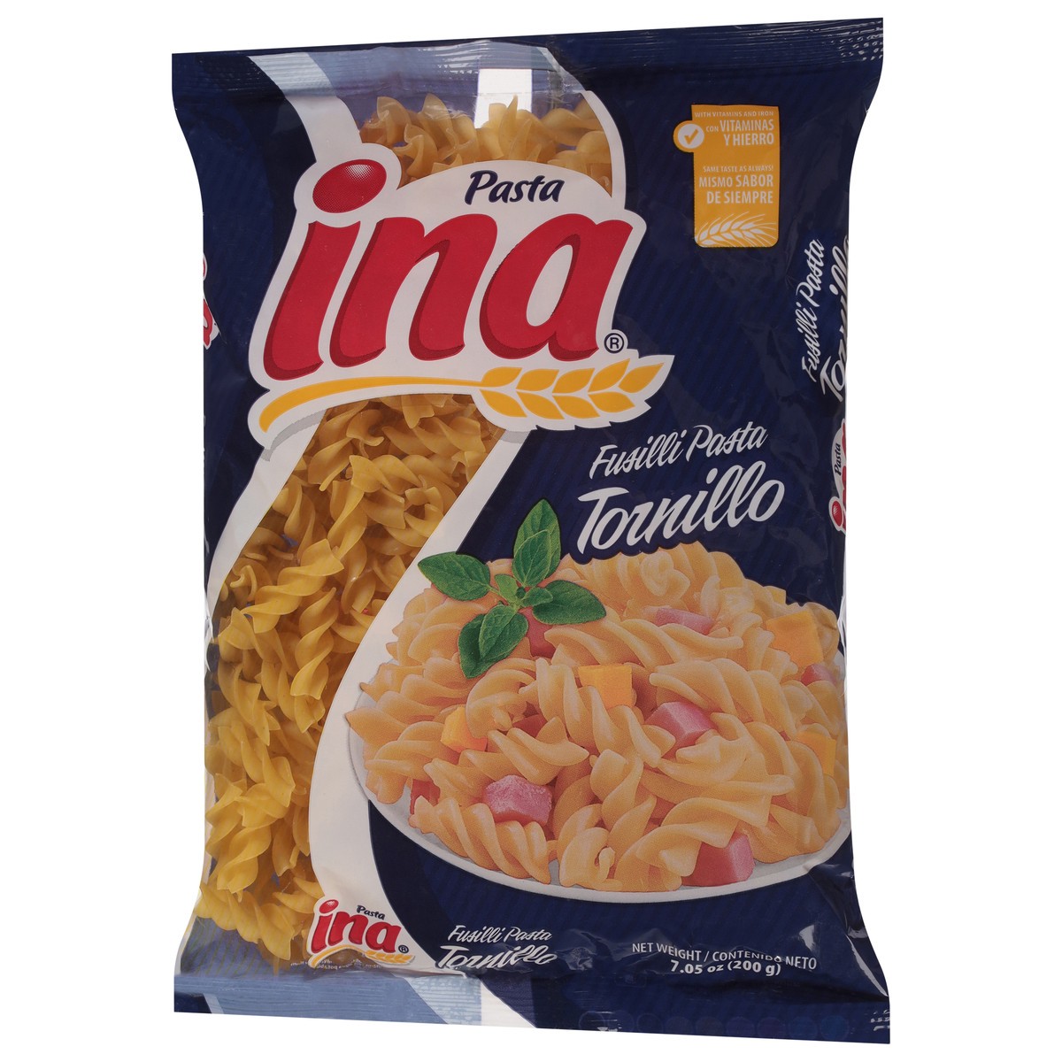 slide 6 of 9, Ina Fusilli Pasta 7.05 oz, 7.05 oz