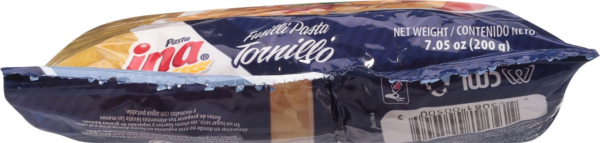 slide 3 of 9, Ina Fusilli Pasta 7.05 oz, 7.05 oz