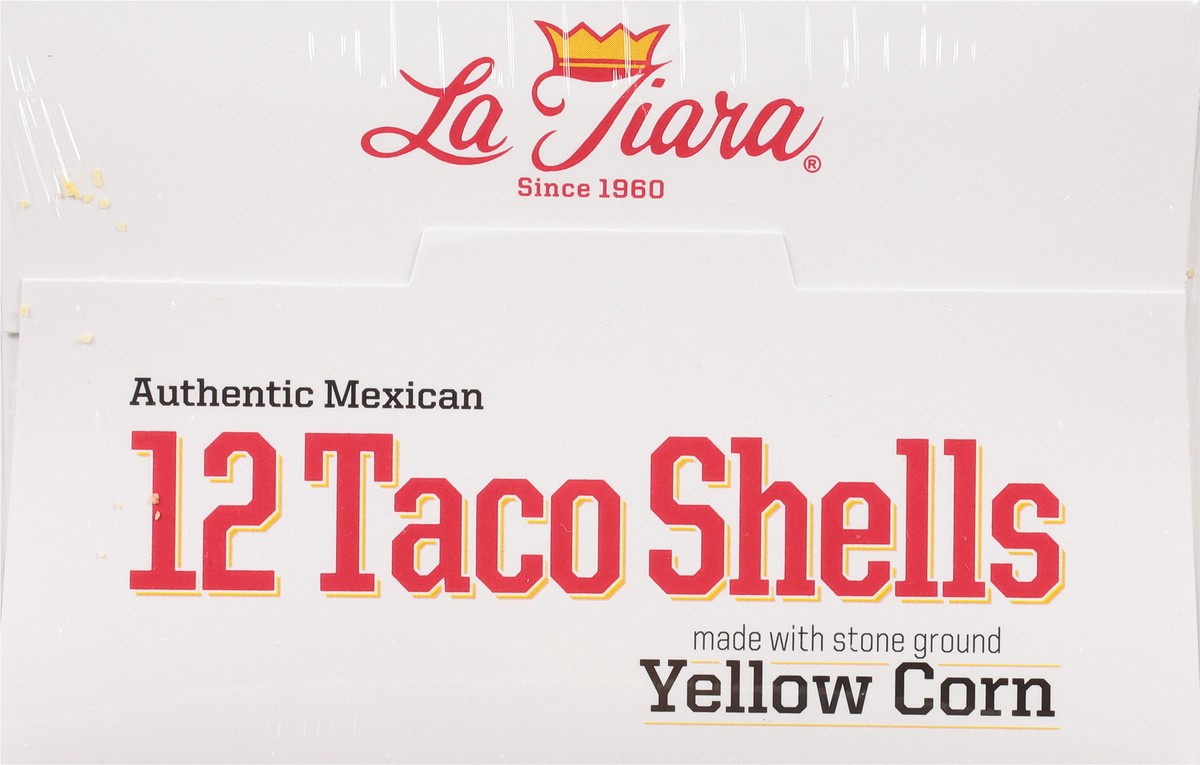 slide 9 of 11, La Tiara Taco Shells, 12 ct