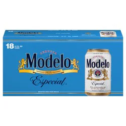 Modelo Especial Mexican Lager Import Beer, 18 pk 12 fl. oz. Cans, 4.4% ABV