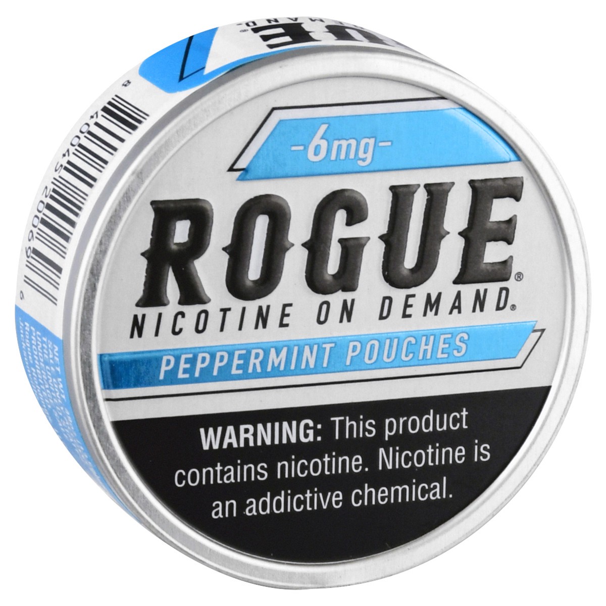 slide 2 of 9, Rogue Peppermint Nicotine Pouches 6Mg, 20 ct