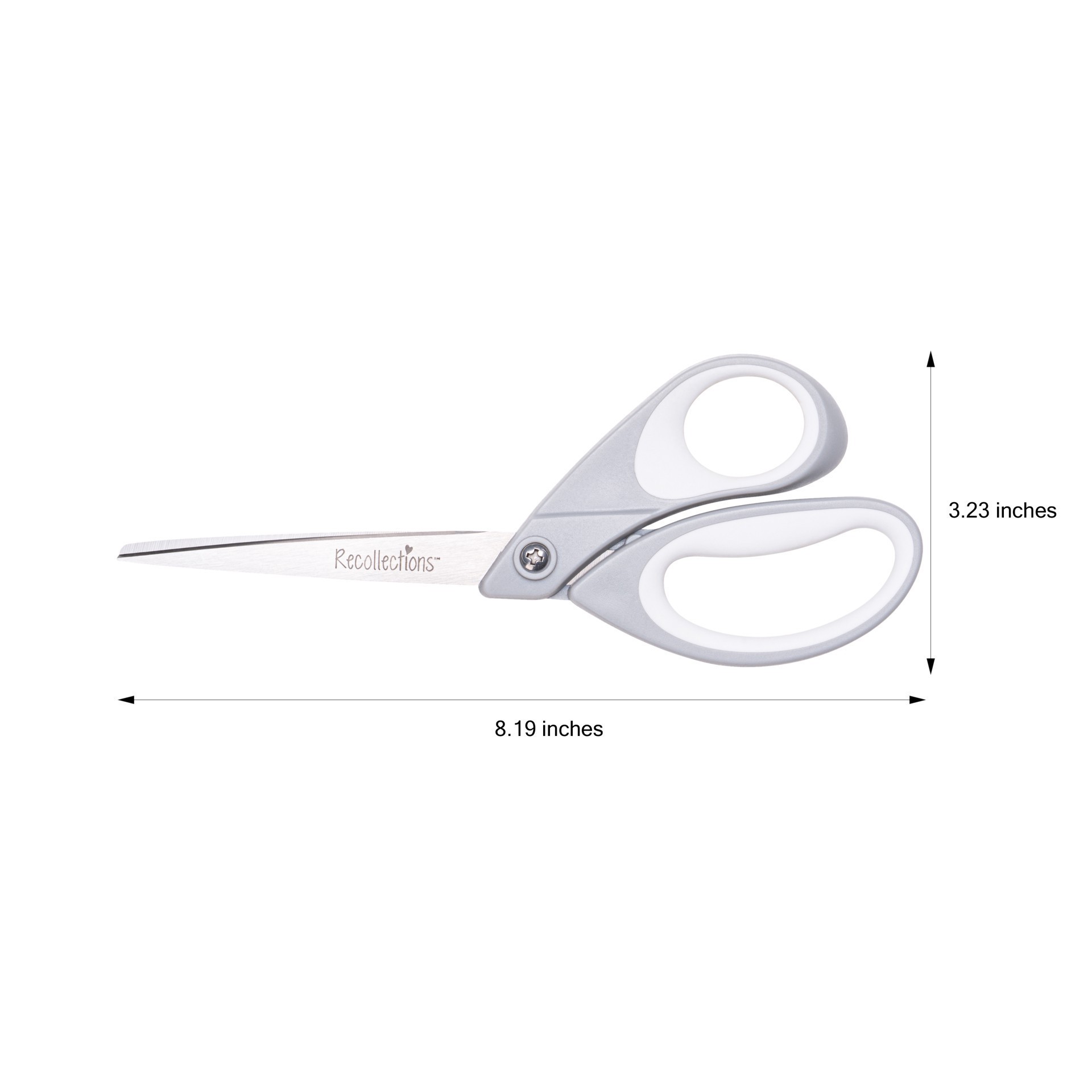 slide 2 of 4, Comfort Grip Handle Scissors By Recollections, 8 in
