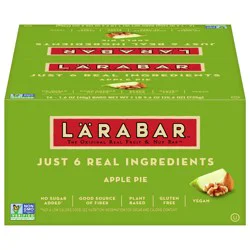 LÄRABAR Apple Pie, Gluten Free Vegan Fruit & Nut Bar, 1.6 oz Bars, 16 Ct