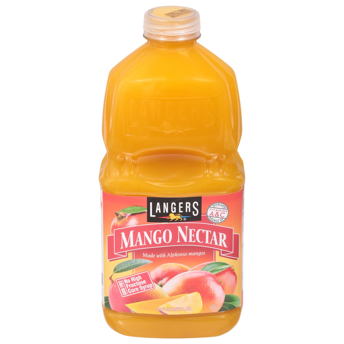 slide 3 of 14, Langers Mango Nectar Juice - 64 fl oz, 64 fl oz
