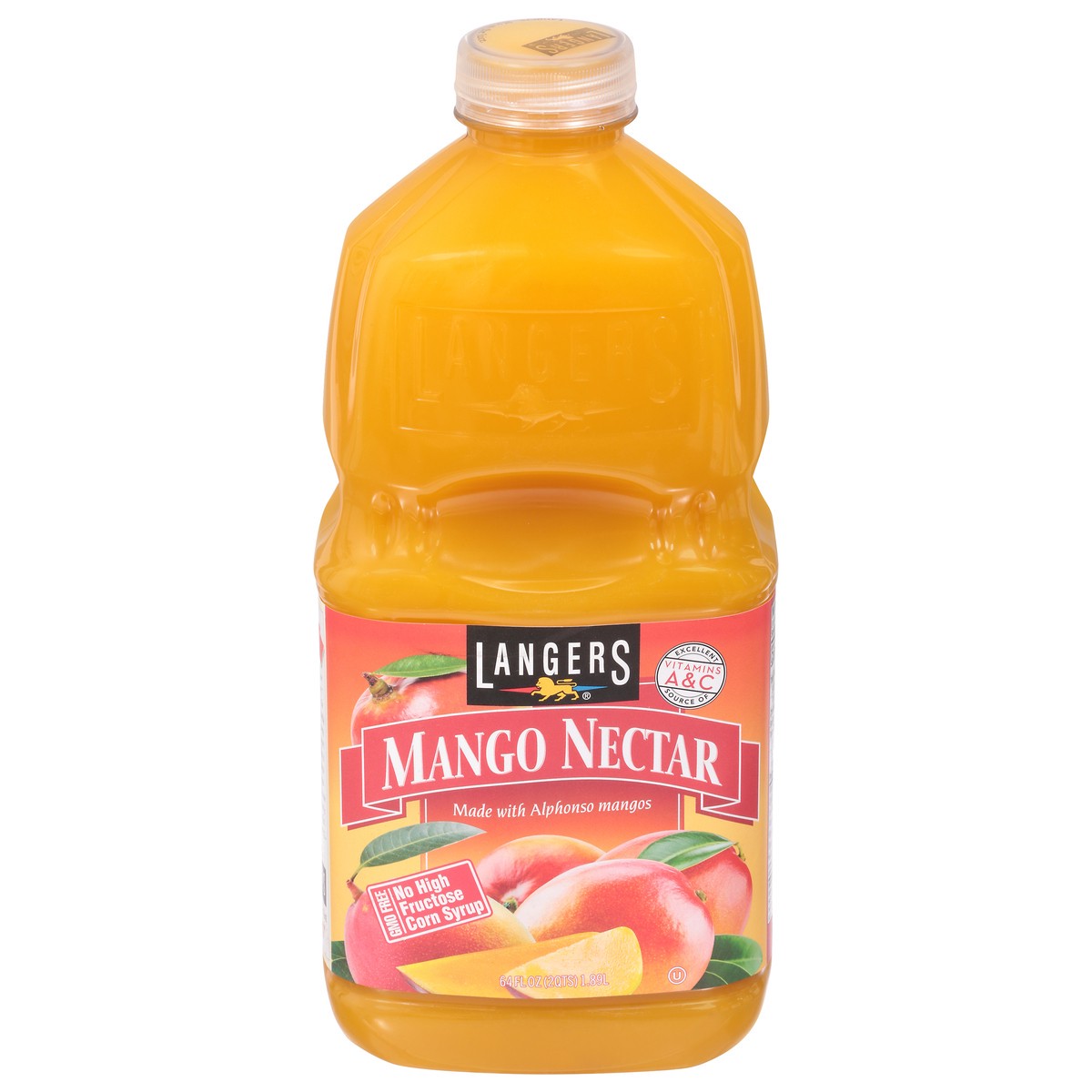 slide 9 of 14, Langers Mango Nectar Juice - 64 fl oz, 64 fl oz