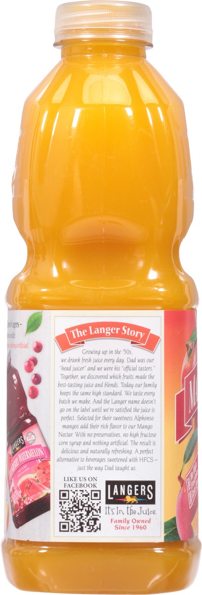 slide 8 of 14, Langers Mango Nectar Juice - 64 fl oz, 64 fl oz