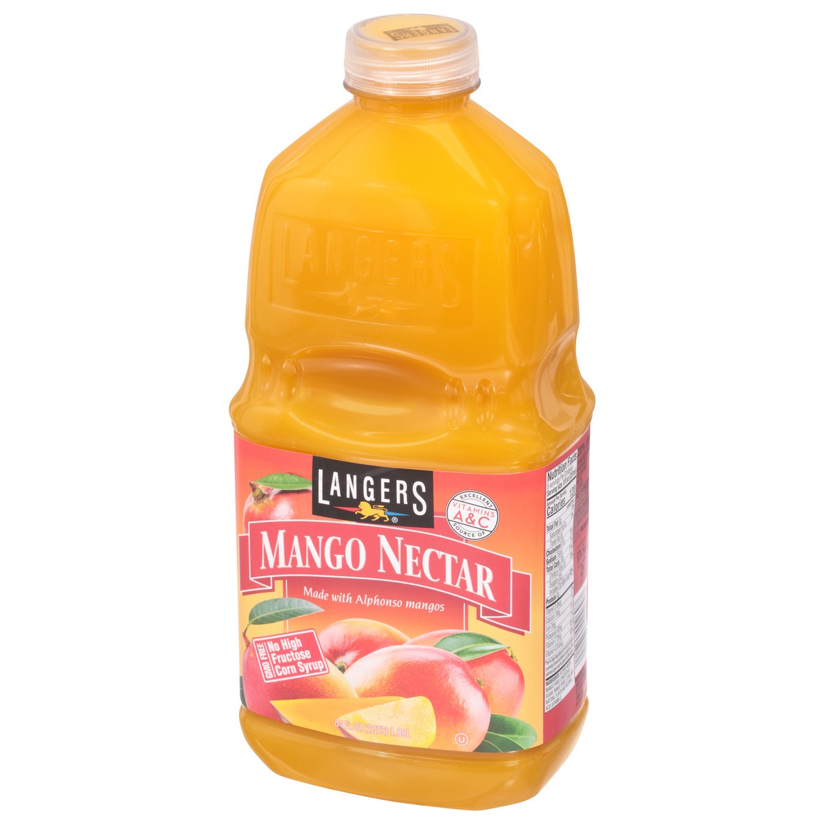slide 4 of 14, Langers Mango Nectar Juice - 64 fl oz, 64 fl oz
