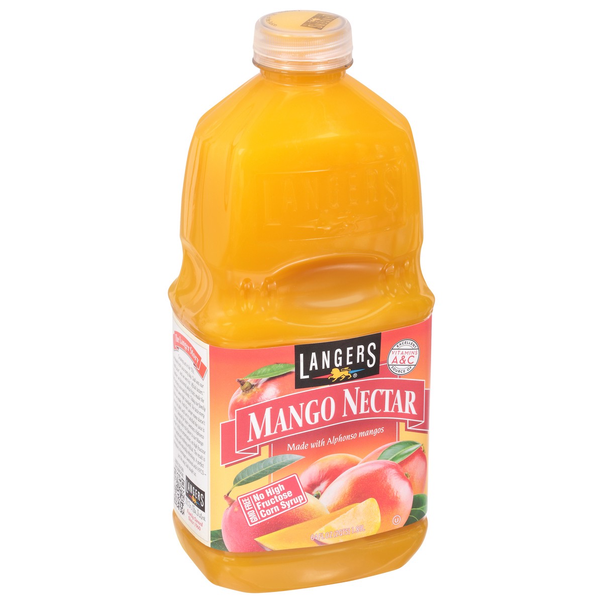 slide 5 of 14, Langers Mango Nectar Juice - 64 fl oz, 64 fl oz