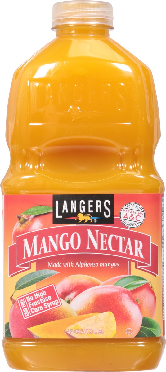 slide 11 of 14, Langers Mango Nectar Juice - 64 fl oz, 64 fl oz