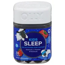 Olly Kids Razzzberry Sleep 50 Gummies