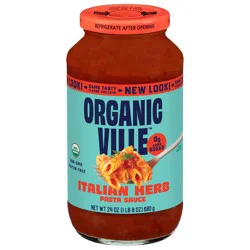 Organicville Organic Italian Herb Pasta Sauce