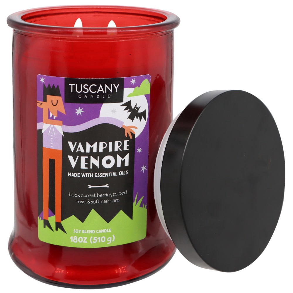 slide 2 of 2, Tuscany Candle® Limited Edition Vampire Venom Scented Soy Blend Jar Candle, 1 ct