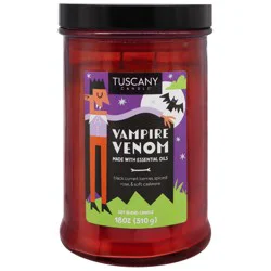 Tuscany Candle® Limited Edition Vampire Venom Scented Soy Blend Jar Candle