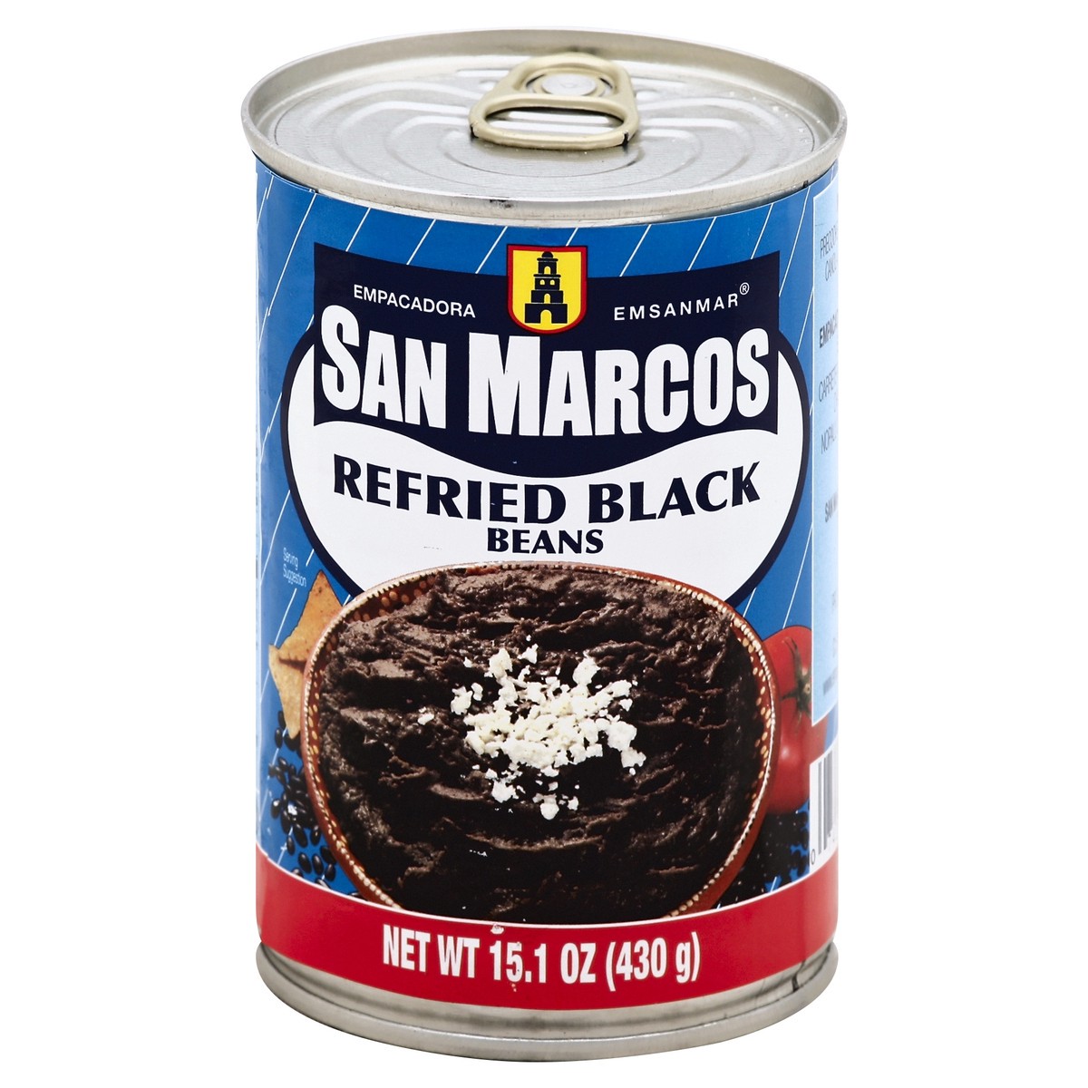 slide 2 of 2, San Marcos Black Beans 15.1 oz, 16 oz