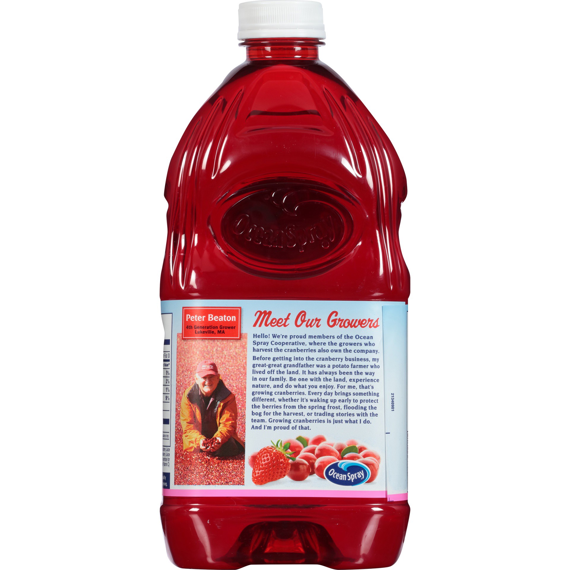 slide 6 of 8, Ocean Spray Cran-Strawberry Juice, 64 fl oz