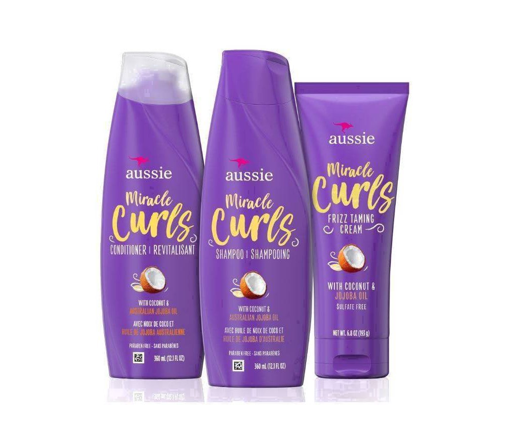 slide 19 of 49, Aussie Miracle Curls Frizz Taming Curl Cream with Coconut & Jojoba Oil, 6.8 fl oz, 6.8 oz