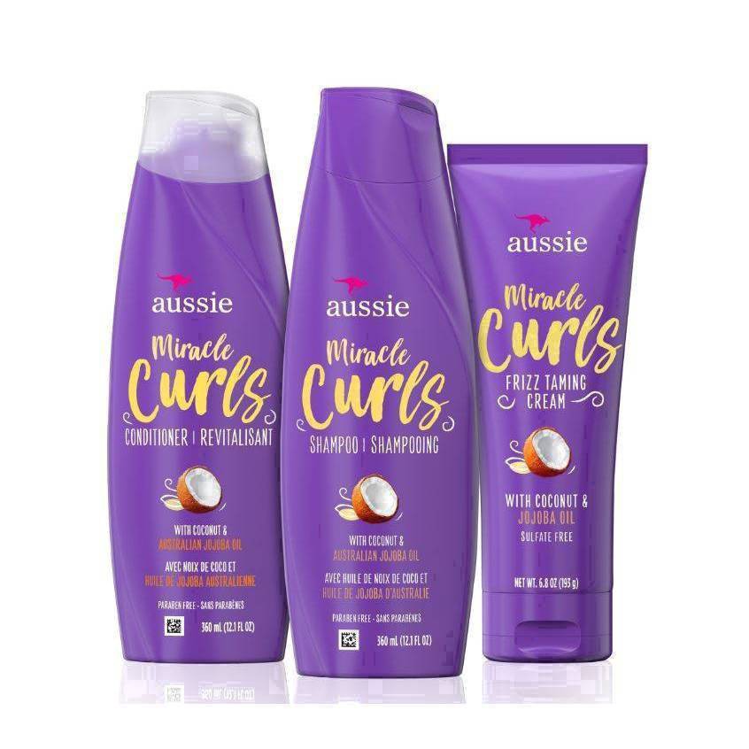 slide 21 of 49, Aussie Miracle Curls Frizz Taming Curl Cream with Coconut & Jojoba Oil, 6.8 fl oz, 6.8 oz