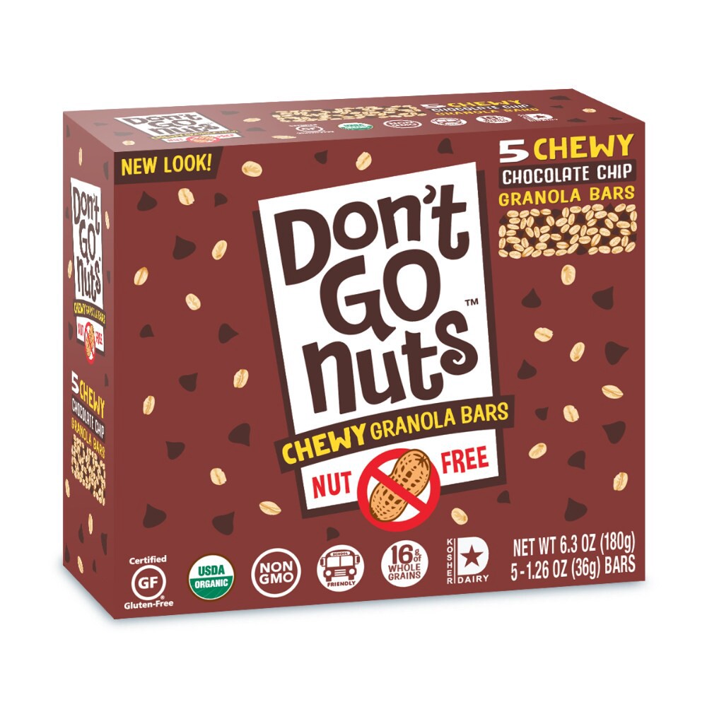 slide 1 of 4, Don't Go Nuts Granola Bar 5 ea, 5 ct