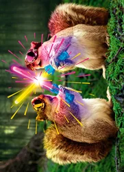 Avanti Birthday Card with Glow Stick