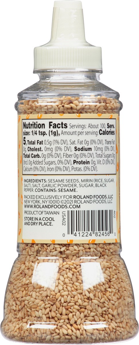 slide 11 of 14, Roland Garlic Flavored Sesame Seeds 3.52 oz, 3.52 oz