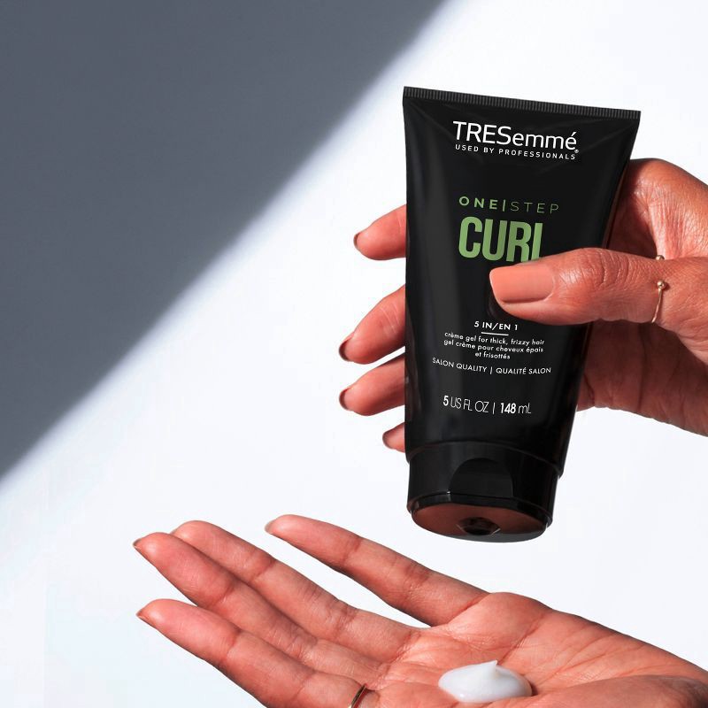 slide 3 of 5, TRESemmé Styling Aid One Step Curl Hair Cream - 5 fl oz, 5 fl oz