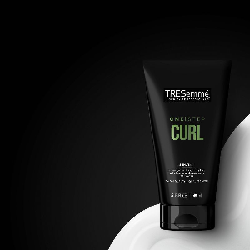 slide 2 of 5, TRESemmé Styling Aid One Step Curl Hair Cream - 5 fl oz, 5 fl oz