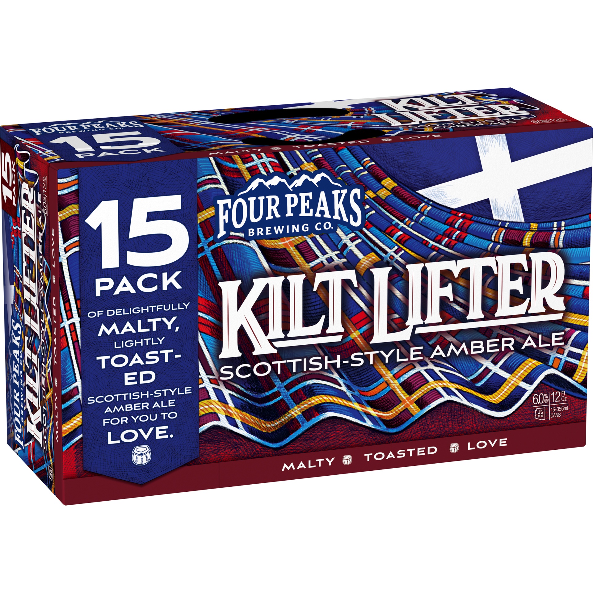Four Peaks Kilt Lifter Ale Craft Beer Beer 15 ct; 12 oz Shipt