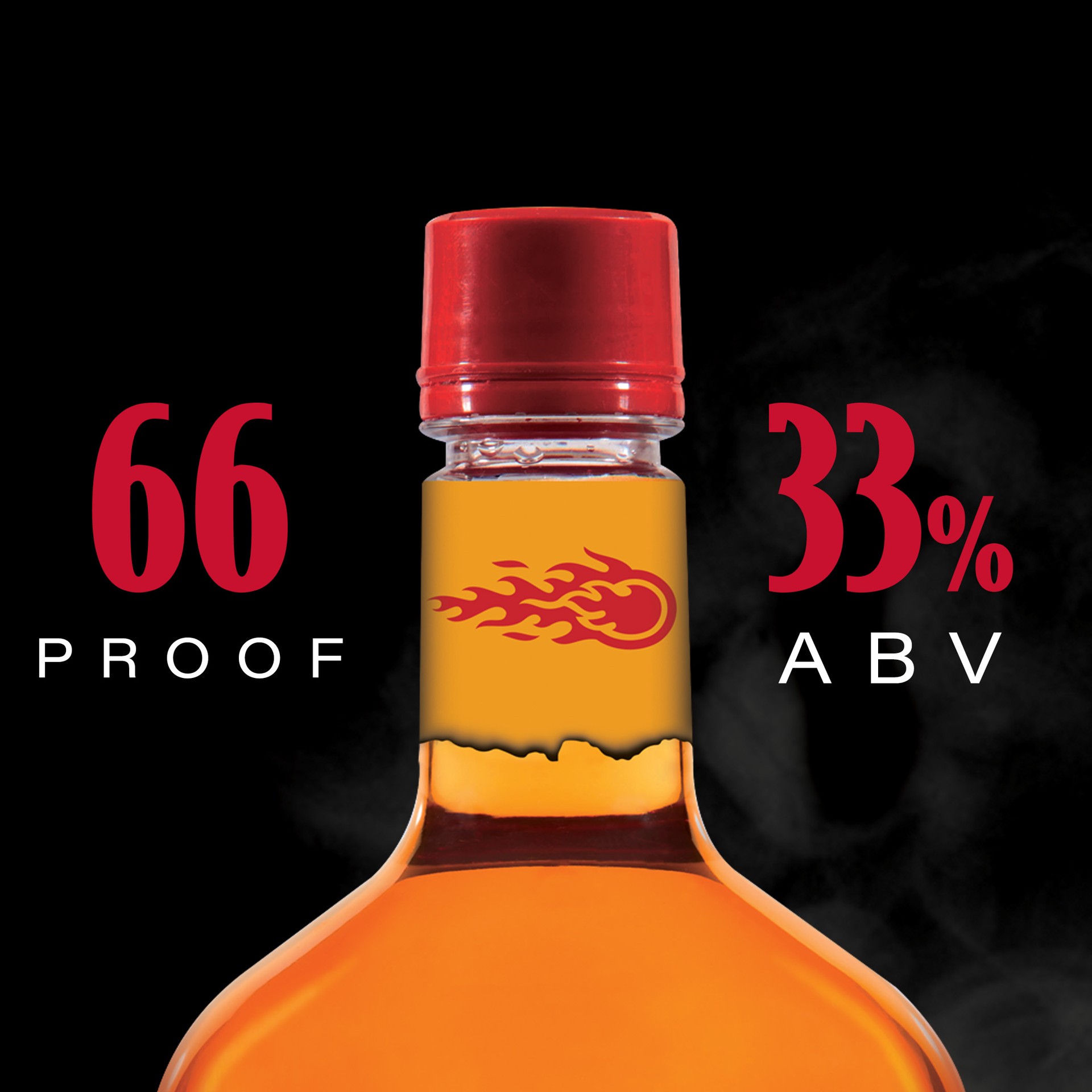 slide 3 of 5, Fireball Cinnamon Whiskey, 1.75L Plastic Bottle, 66 Proof, 1.75 liter