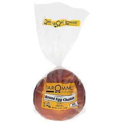 Bread Egg Challah Premium Round - Each