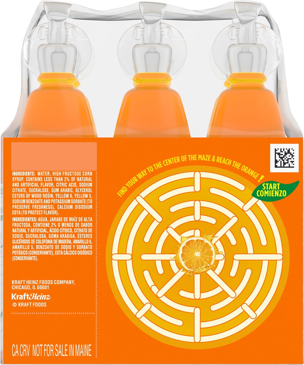 slide 5 of 14, Tang Orange Artificially Flavored Soft Drink, 6 ct Pack, 6.75 fl oz Bottles, 6 ct; 6.75 oz