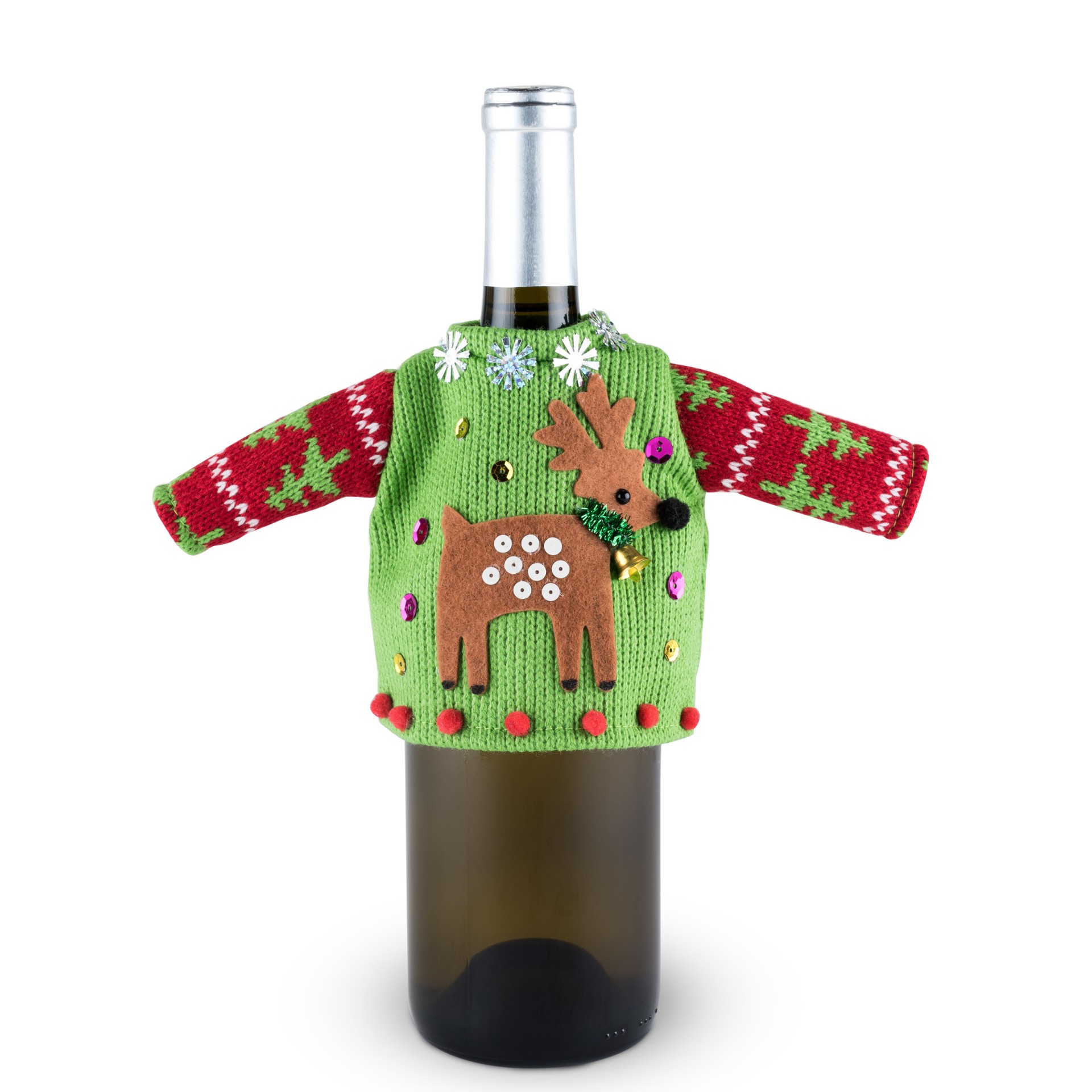 slide 4 of 5, true Jubilee Assorted Ugly Wine Sweaters by True, 1 ct