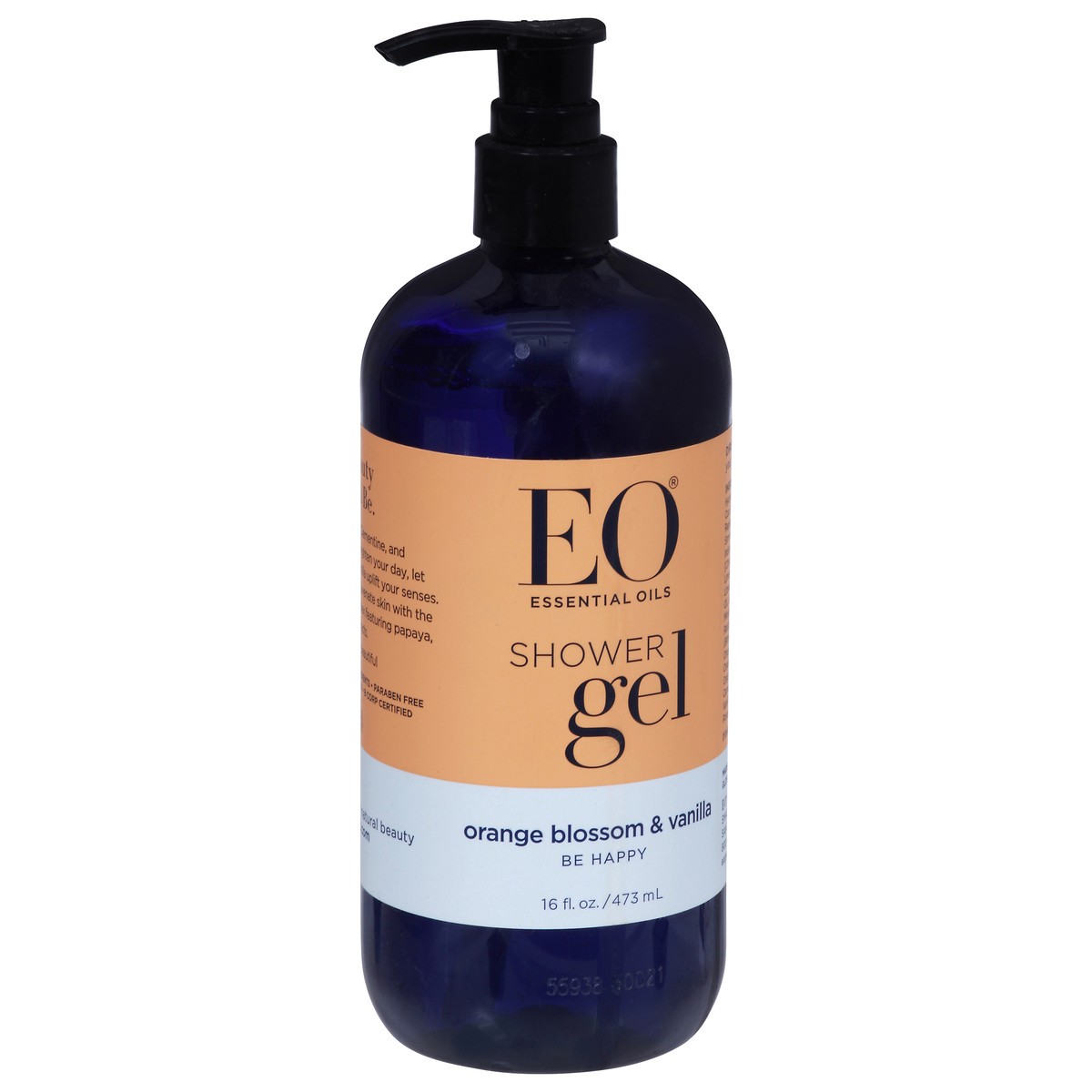slide 5 of 9, EO Uplifting Orange Blossom Vanilla Shower Gel 16 fl oz, 1 ct